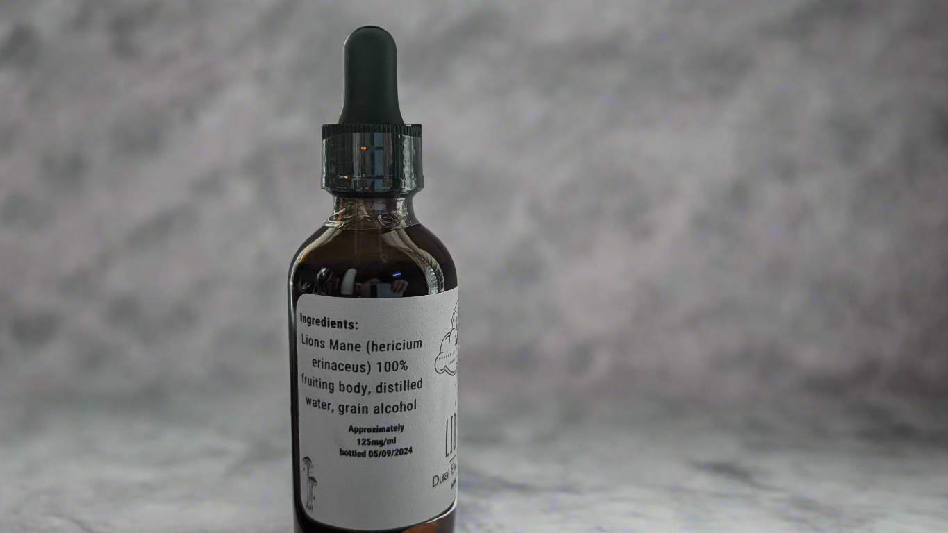 Lion's Mane Dual Extract Tincture